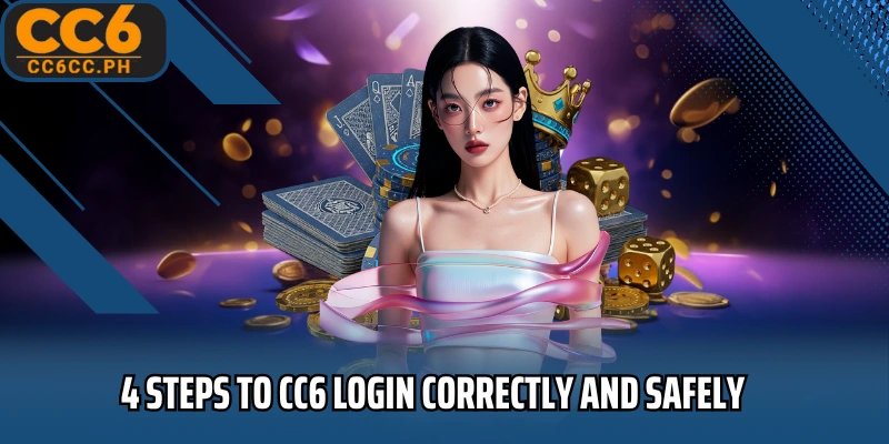 4 Steps to CC6 Login Correctly and Safely
