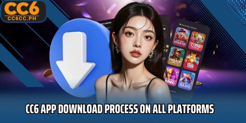 CC6 App download process on all platforms
