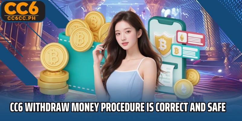 CC6 Withdraw money procedure is correct and safe
