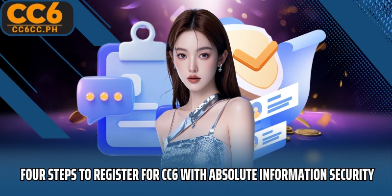 Four steps to register for CC6 with absolute information security