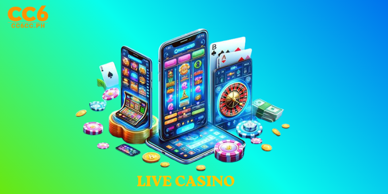 Live casino games provide a realistic experience with real dealers.