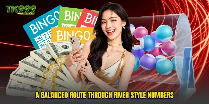 A balanced route through river style numbers