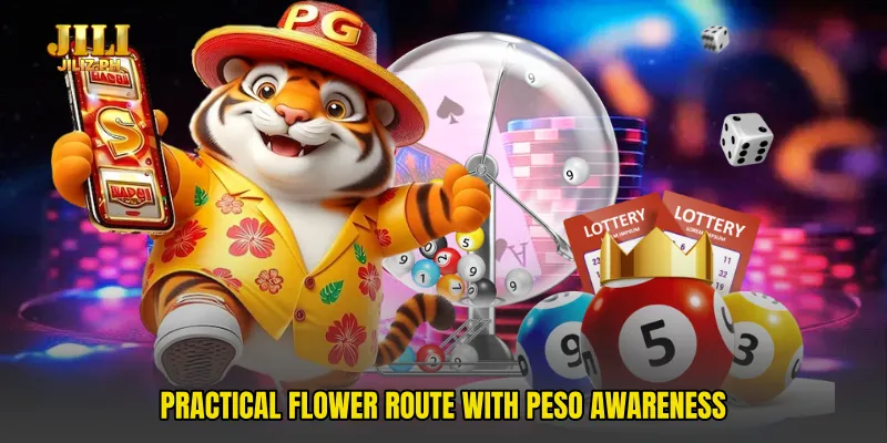 Practical flower route with peso awareness